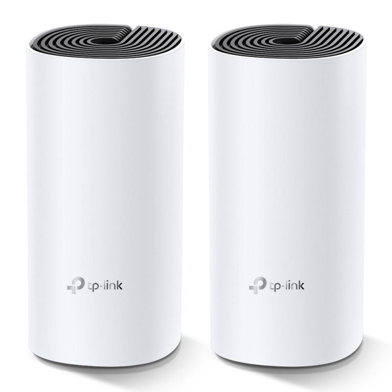 TP-Link Deco M4(2-pack) Dual-band (2.4 GHz / 5 GHz) Wi-Fi 5 (802.11ac) White Internal